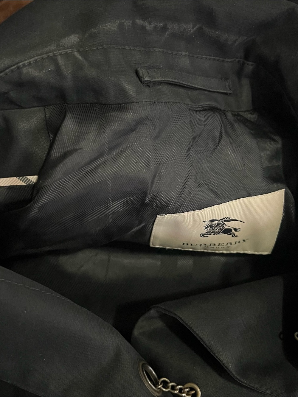 Vintage Burberry London Trench Coat - Picture 4 of 9
